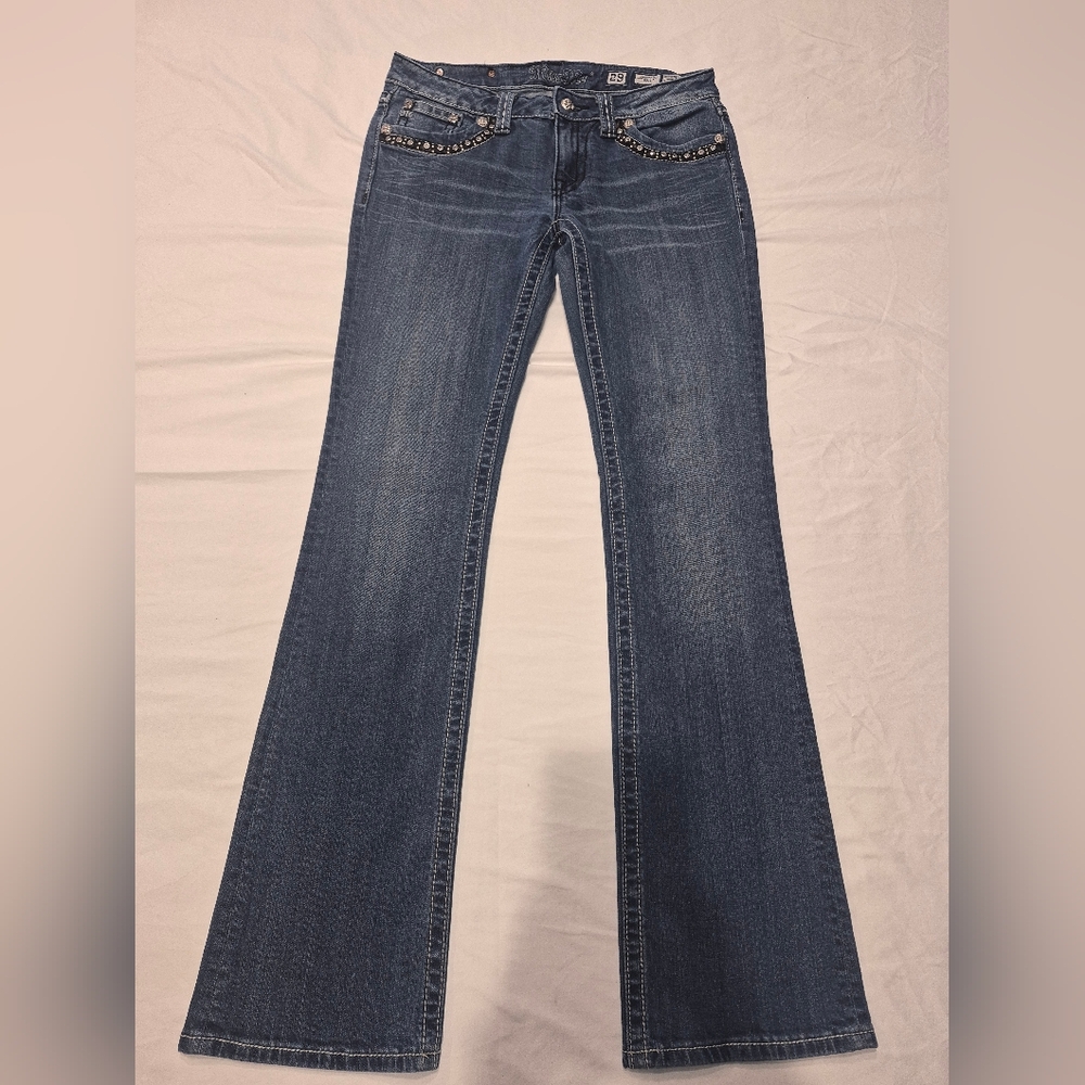 Miss Me Bootcut Jeans Size 29 X 34 - Picture 3 of 7